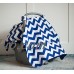 Carseat Canopy Baby Car seat Cover Blanket with Minky interior Jagger   